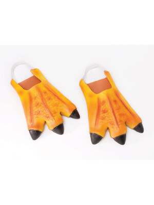 Chicken Feet Rubber Adult Costume Accessory