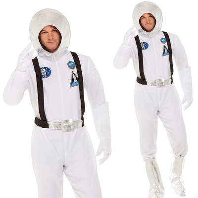 Uomo Astronauta Costume Astronauta Nasa Adulti Libro Giorno Settimana  Vestito