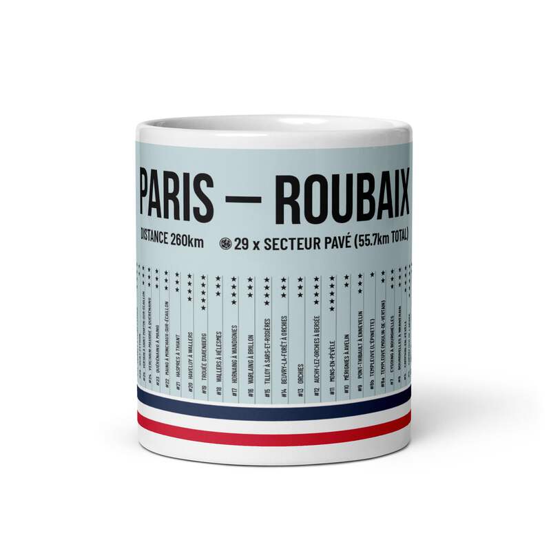 Paris-Roubaix : la carte complète des secteurs pavés du parcours 2017