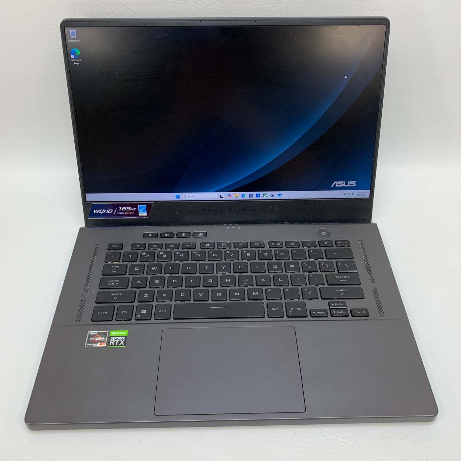 ジャンク【ASUS】ROG Zephyrus G15 GA503QS Ryzen 7 5800HS 40GB 