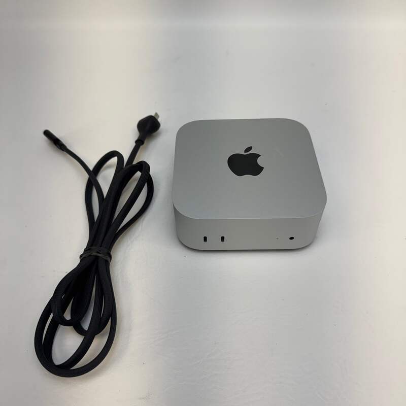 2024 Apple Mac Mini M4 4.4GHz 16GB RAM 256GB SSD Silver MU9D3LL/A