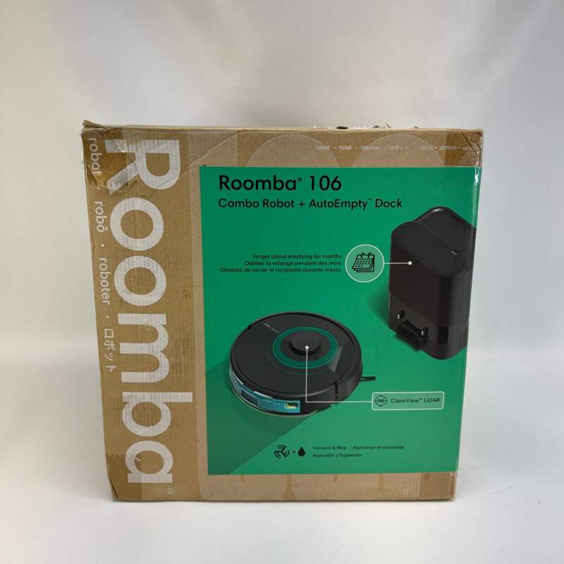 New iRobot Roomba 106 Robotic Vacuum Cleaner RCC-Y2 | eBay
