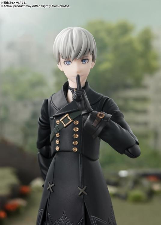 BANDAI SH FIGUARTS: NieR: AUTOMATA (9S) TAMASHI SQUARE ENIX ACTION FIGURE 15 cm - Immagine 5