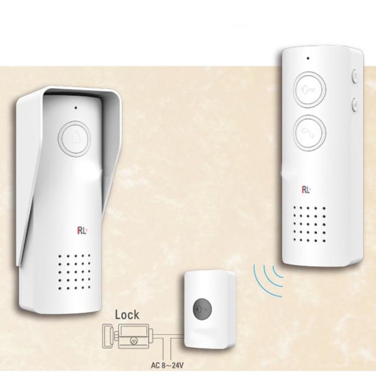 CITOFONO WIRELESS SENZA FILI IP44 ESTERNO INTERNO CAMPANELLO MONOFAMILIARE CASA - Immagine 2