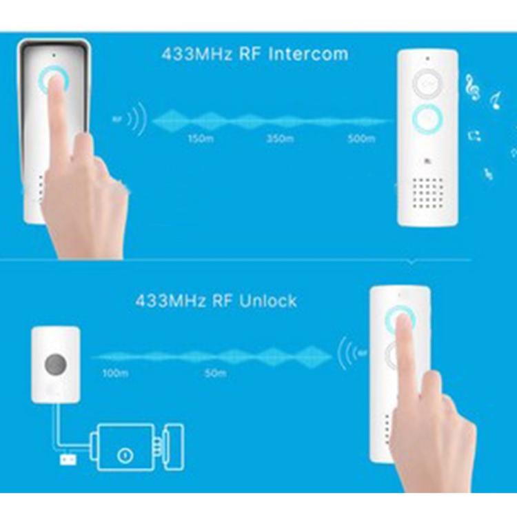 CITOFONO WIRELESS SENZA FILI IP44 ESTERNO INTERNO CAMPANELLO MONOFAMILIARE CASA - Immagine 5