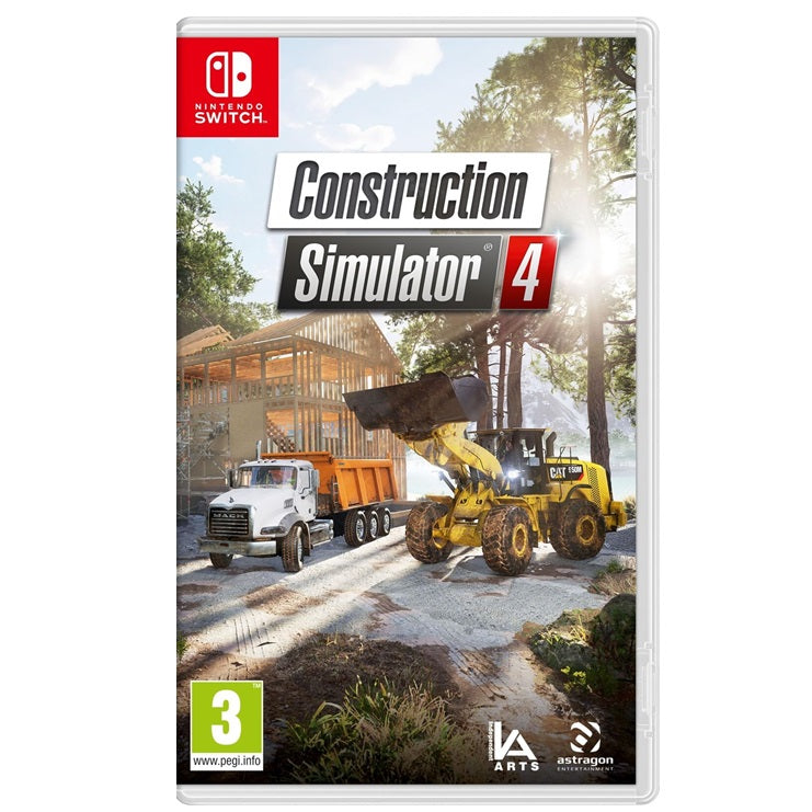 CONSTRUCTION SIMULATOR 4 NINTENDO SWITCH GIOCO ITALIANO MULTILINGUA NUOVO - Immagine 1