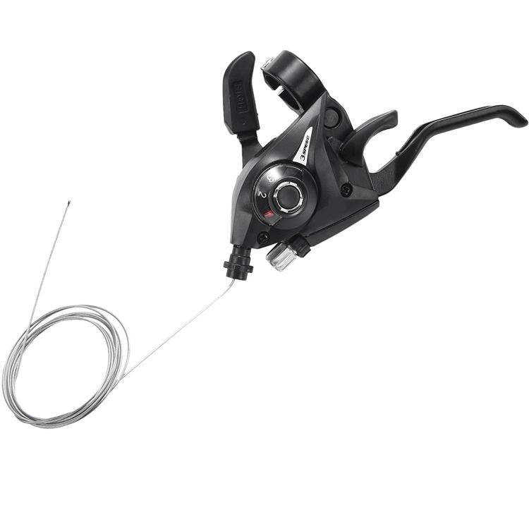 3x7 21 velocà leve del cambio della bicicletta freno ciclismo maniglia del disco leve del freno con cavo del cambio accessori per bici per bici da strada MTB