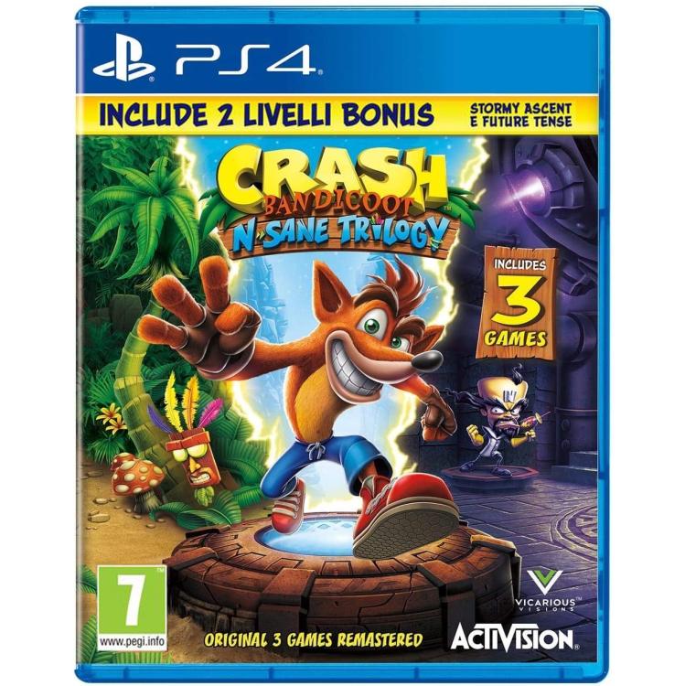 Crash Bandicoot N.Sane Trilogy Edizione Bonus Ps4 Gioco Playstation 4 Italiano - Immagine 1