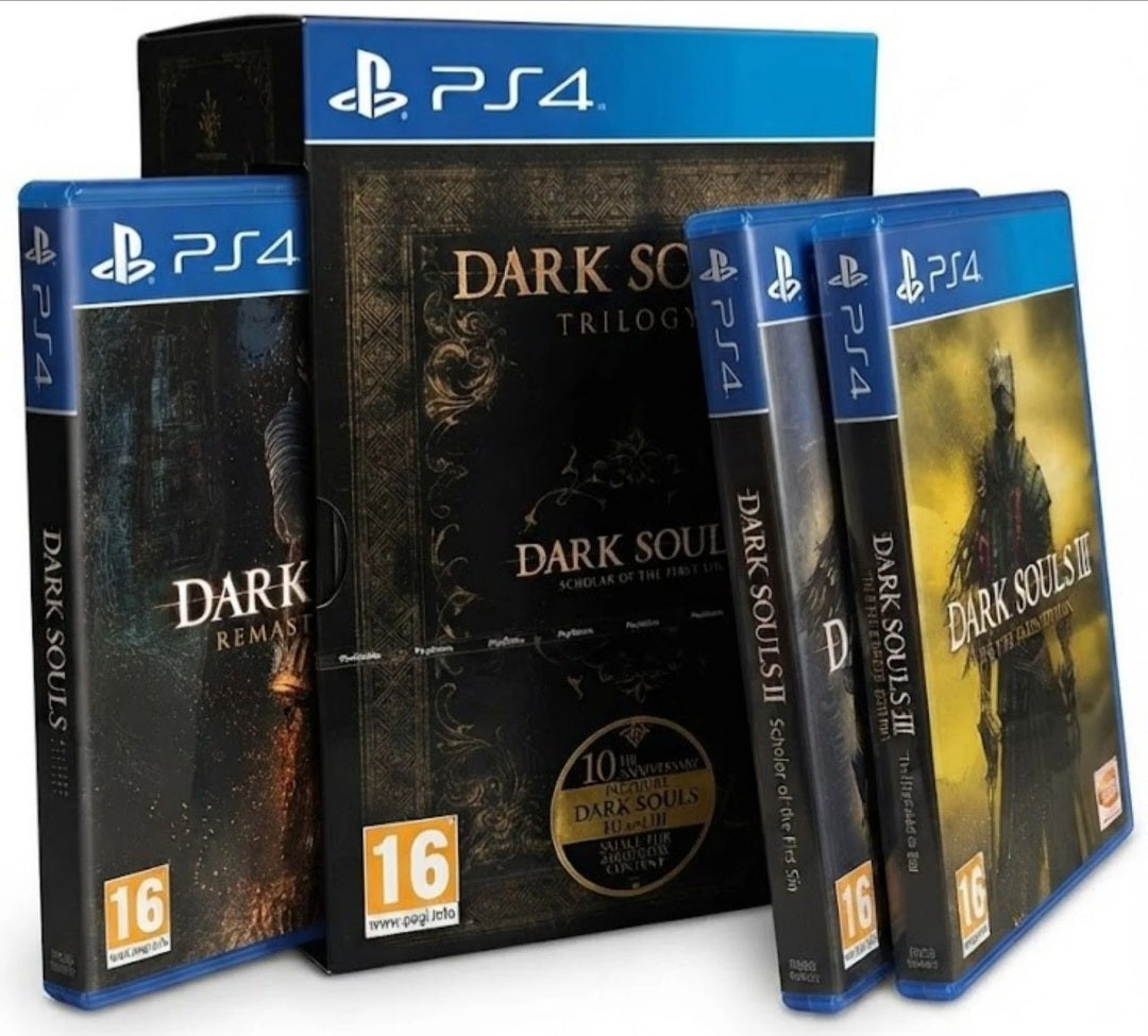 Dark Souls Trilogy Ps4 Videogioco Trilogia Completa Playstation 4 Nuovo - Immagine 2