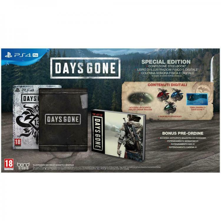 DAYS GONE - LIMITED SPECIAL EDITION PS4 VIDEOGIOCO SONY PLAY STATION 4 ITALIANO - Immagine 3