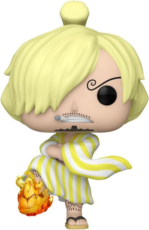 FUNKO POP ! ANIMATION - ONE PIECE (1473) SANGORO (WANO) SANJI FIGURE 9CM ANIME - Immagine 2