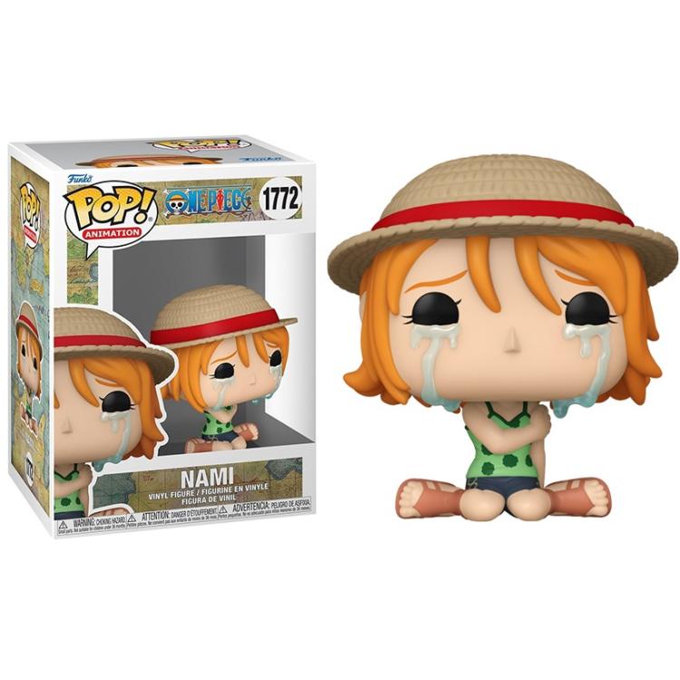 FUNKO POP ! ANIMATION ONE PIECE S9 - (1772) NAMI (CRYING) FIGURE OP REFRESH 9CM - Immagine 1