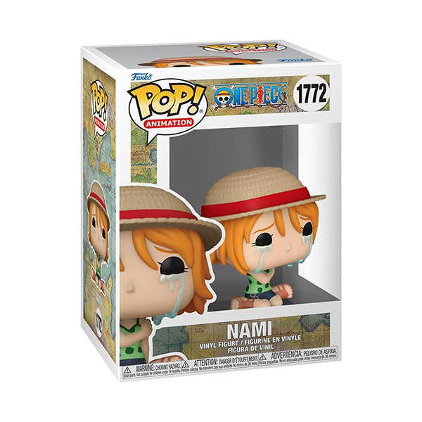 FUNKO POP ! ANIMATION ONE PIECE S9 - (1772) NAMI (CRYING) FIGURE OP REFRESH 9CM - Immagine 3