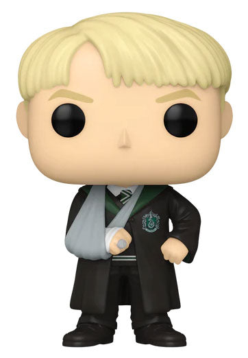 FUNKO POP ! HARRY POTTER AZKABAN - (168) DRACO MALFOY W/ BROKEN ARM FIGURE 9CM - Immagine 2