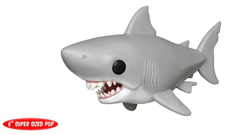 Funko Pop ! Movies - (758) Jaws (Lo Squalo) Figure Great White Shark Big 15Cm - Immagine 3