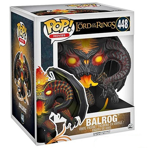 Funko Pop ! Movies Il Signore Degli Anelli - (448) Balrog Figure Lord Of Rings - Immagine 2