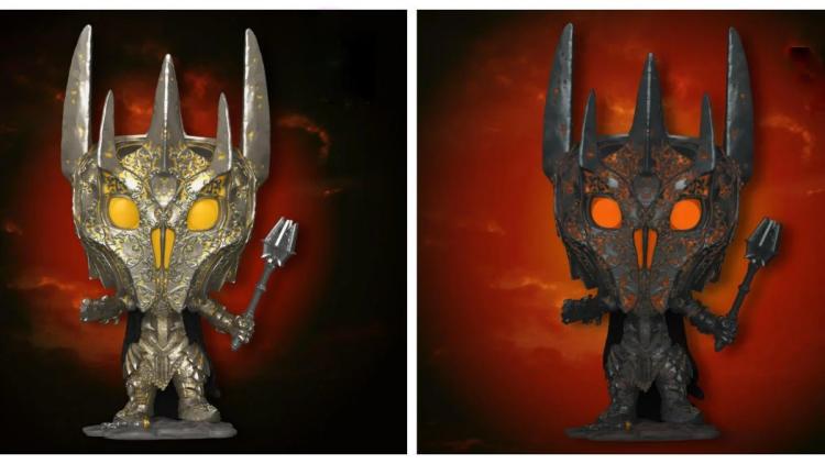 FUNKO POP ! MOVIES LORD OF THE RINGS - (1487) SAURON GITD SIGNORE DEGLI ANELLI - Immagine 6