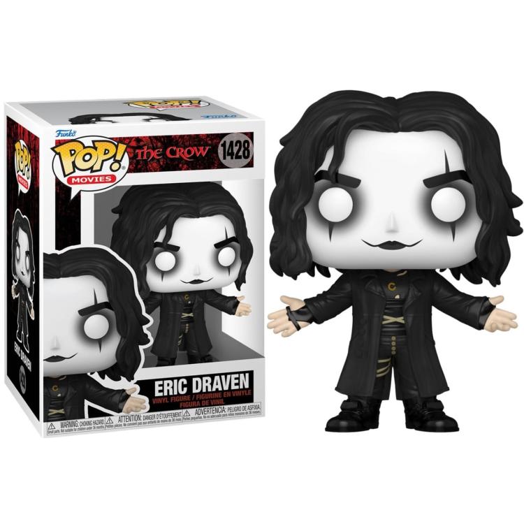 FUNKO POP ! MOVIES THE CROW - (1428) ERIC DRAVEN VINYL FIGURE 9CM IL CORVO FILM - Immagine 1