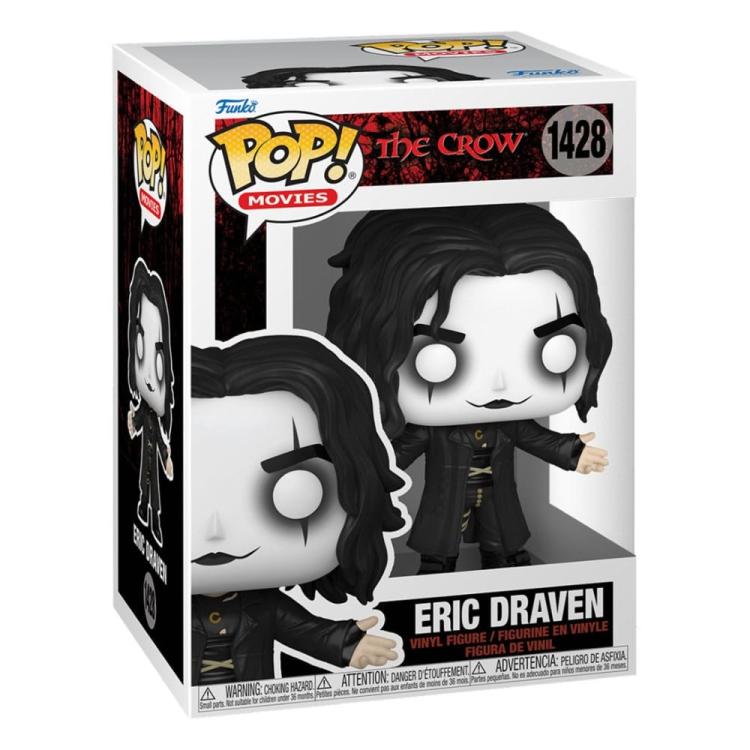 FUNKO POP ! MOVIES THE CROW - (1428) ERIC DRAVEN VINYL FIGURE 9CM IL CORVO FILM - Immagine 3