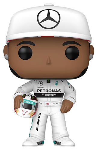 Funko Pop ! Racing Formula 1 - (09) Lewis Hamilton W/ Helmet F1 Team Amg 9Cm - Immagine 3