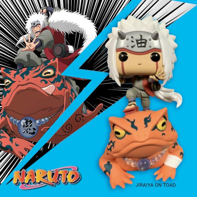 FUNKO POP ! RIDES - NARUTO SHIPPUDEN (73) JIRAIYA ON TOAD