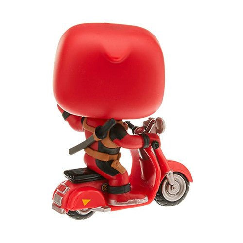 Marvel Funko POP! Rides Deadpool on Scooter Vinyl Figure #48