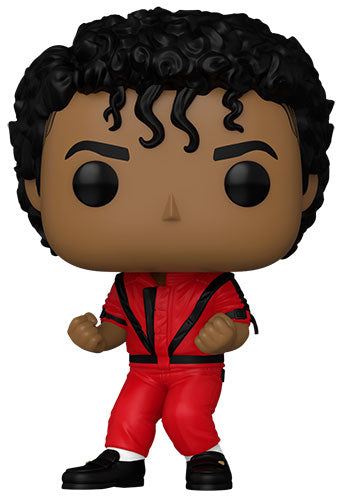 Funko Pop ! Rocks - (359) Michael Jackson : Mj (Thriller) Vinyl Figure In Stock - Immagine 2
