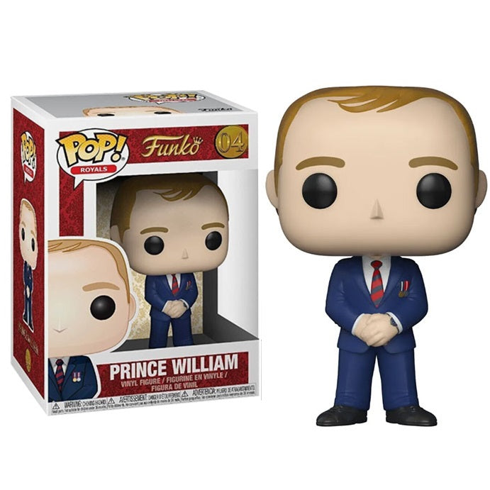 FUNKO POP ! ROYALS (04) - PRINCE WILLIAM DUKE OF CAMBRIDGE FIGURE ROYAL FAMILY - Immagine 1
