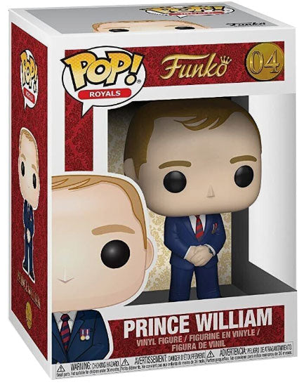 FUNKO POP ! ROYALS (04) - PRINCE WILLIAM DUKE OF CAMBRIDGE FIGURE ROYAL FAMILY - Immagine 3