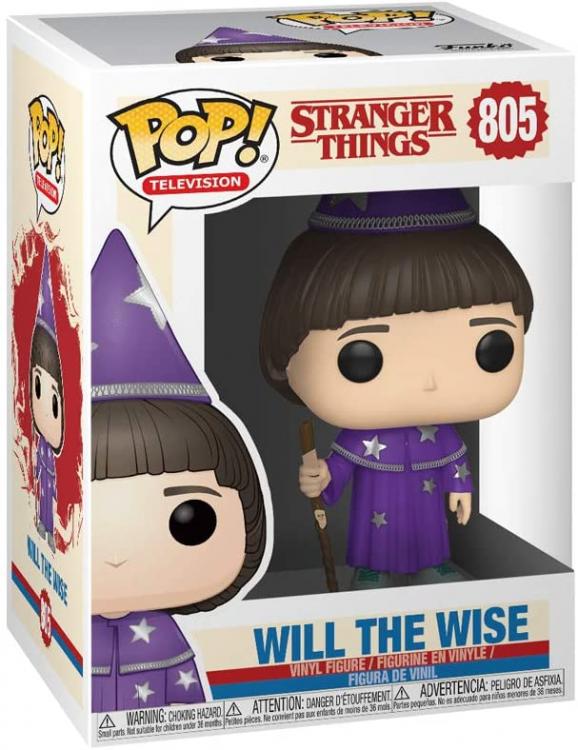 FUNKO POP ! TV STRANGER THINGS S3 - WILL THE WISE (805) VINYL FIGURE MAGO 9CM - Immagine 2