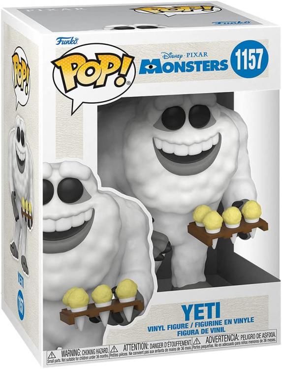 FUNKO POP DISNEY MONSTERS & CO 20TH YETI 1157 STATUETTA VINYL ACTION FIGURE - Immagine 2