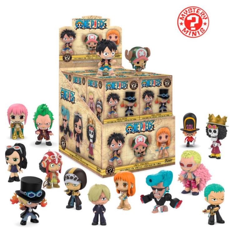 Funko Pop Mystery Mini (Box Completo 12Pz) One Piece Vinyl Mini Figure Random - Immagine 1