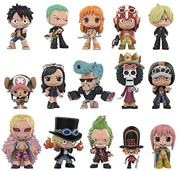 Funko Pop Mystery Mini (Box Completo 12Pz) One Piece Vinyl Mini Figure Random - Immagine 2