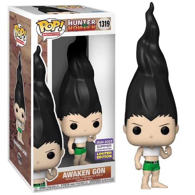 FUNKO POP! ANIMATION HUNTER X HUNTER - AWAKEN GON (1319) ANIME VINYL FIGURE 25CM - Immagine 1