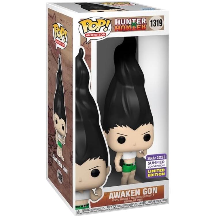 FUNKO POP! ANIMATION HUNTER X HUNTER - AWAKEN GON (1319) ANIME VINYL FIGURE 25CM - Immagine 2