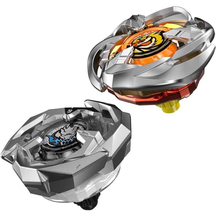 Hasbro - Beyblade X (Confezione 2 Trottole) Gale Wyvern 3-60T e Sword Dran 3-80B - Immagine 3