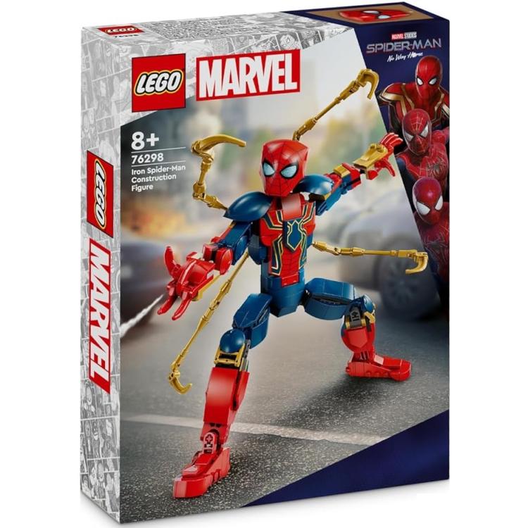 LEGO MARVEL PERGONAGGIO COSTRUIBILE DI IRON SPIDER-MAN 76298 ACTION FIGURE 303pz - Immagine 1