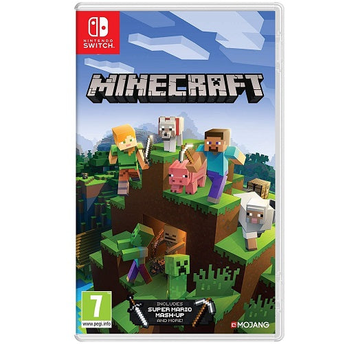MINECRAFT NINTENDO SWITCH VIDEOGIOCO ITALIANO + DLC GIOCO SUPER MARIO SIGILLATO - Immagine 1