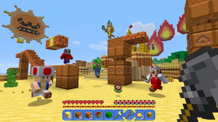MINECRAFT NINTENDO SWITCH VIDEOGIOCO ITALIANO + DLC GIOCO SUPER MARIO SIGILLATO - Immagine 4