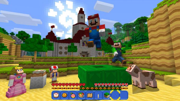 MINECRAFT NINTENDO SWITCH VIDEOGIOCO ITALIANO + DLC GIOCO SUPER MARIO SIGILLATO - Immagine 5