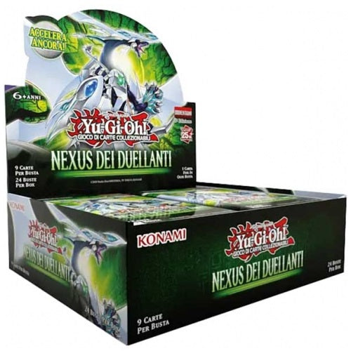 YU-GI-OH! - NEXUS DEI DUELLANTI (DISPLAY 24 BUSTE) ITA CARTE GIOCO CARD TCG GCC - Immagine 1
