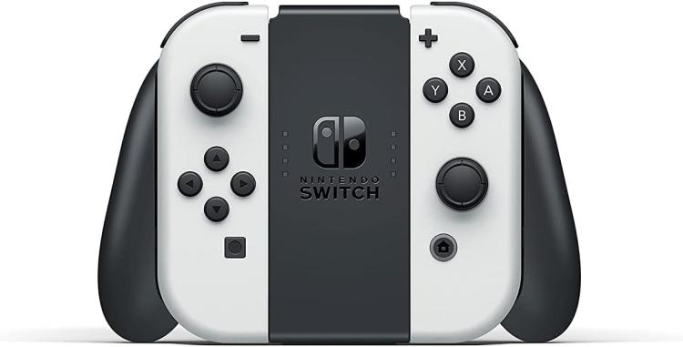 NINTENDO SWITCH OLED WHITE CONSOLE BIANCA EDITION MODELLO ITA 2 ANNI DI GARANZIA - Immagine 5