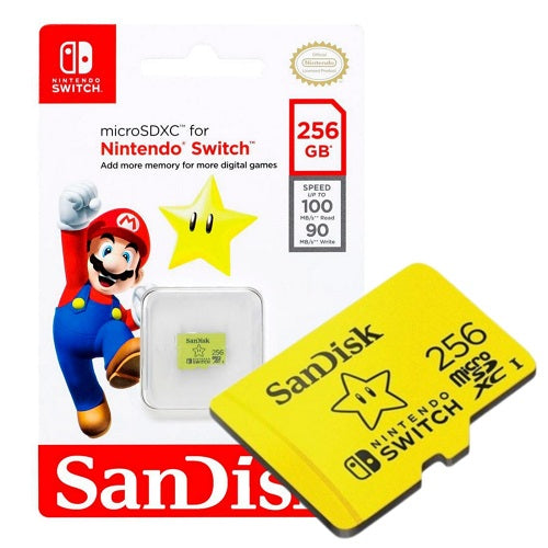 Nintendo Switch - Nintendo Switch 美品 micro SD 256GB 付属 SanDisk Nintendo Switch microSD - 100MB/s - 256GB - Mario