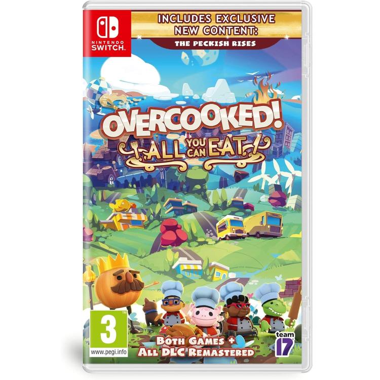 OVERCOOKED ALL YOU CAN EAT GIOCO NINTENDO SWITCH VIDEOGIOCO + DLC - PAL EU IT - Immagine 1