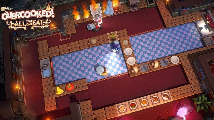 OVERCOOKED ALL YOU CAN EAT GIOCO NINTENDO SWITCH VIDEOGIOCO + DLC - PAL EU IT - Immagine 5