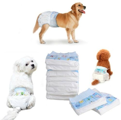 Pannolini Per Cani Maschi Lavabili,Pantaloni Riutilizzabili Fasce - 10