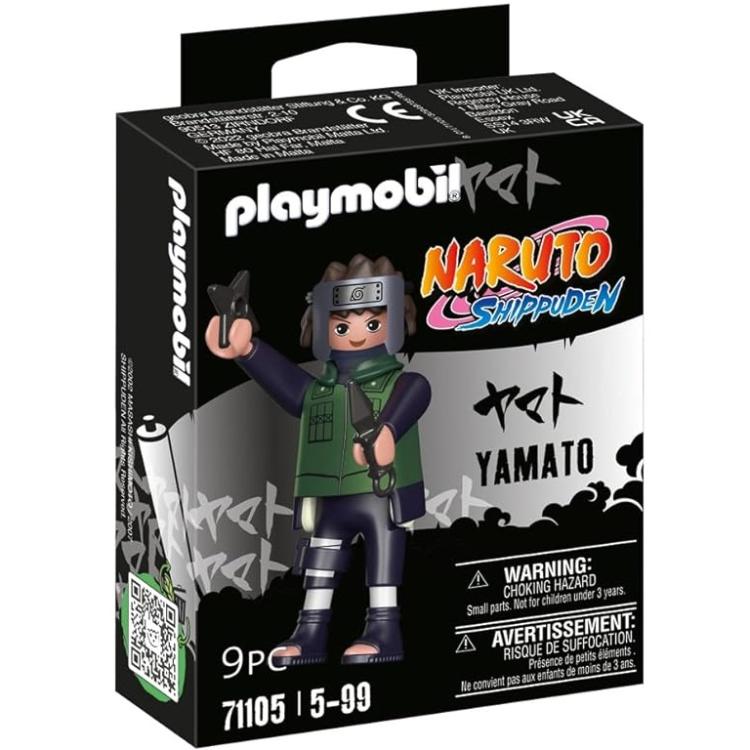 PLAYMOBIL - NARUTO SHIPPUDEN: YAMATO 71105 ACTION FIGURE FIGURA COLLEZIONE 9pc - Immagine 1