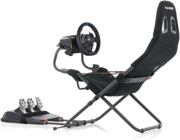 PLAYSEAT POSTAZIONE SIMULAZIONE GUIDA + SEDIA RC312 CHALLENGE PER VOLANTE GAMING - Immagine 5