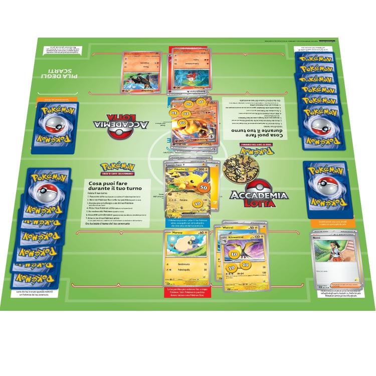 In arrivo l'Accademia Lotta del Gioco di Carte Collezionabili Pokémon, il nuovo gioco da tavolo targato Pokémon - Licensing Italia