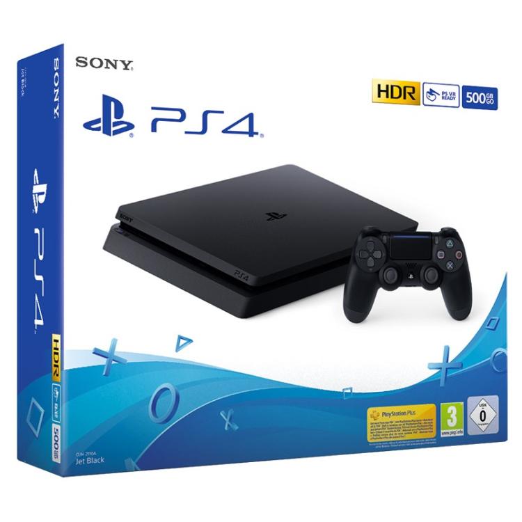 SONY CONSOLE PLAYSTATION 4 PS4 SLIM 500gGB D-CHASSIS NERO ITALIA GARANZIA 2 ANNI - Immagine 1